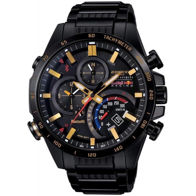 G-SHOCK 腕時計 EQB-500RBK-1A エディフィス Red Bull Racing レッドブル レーシング Bluetooth搭載  ブラック CASIO カシオ EDIFICE ジーショック メンズ | LINEブランドカタログ