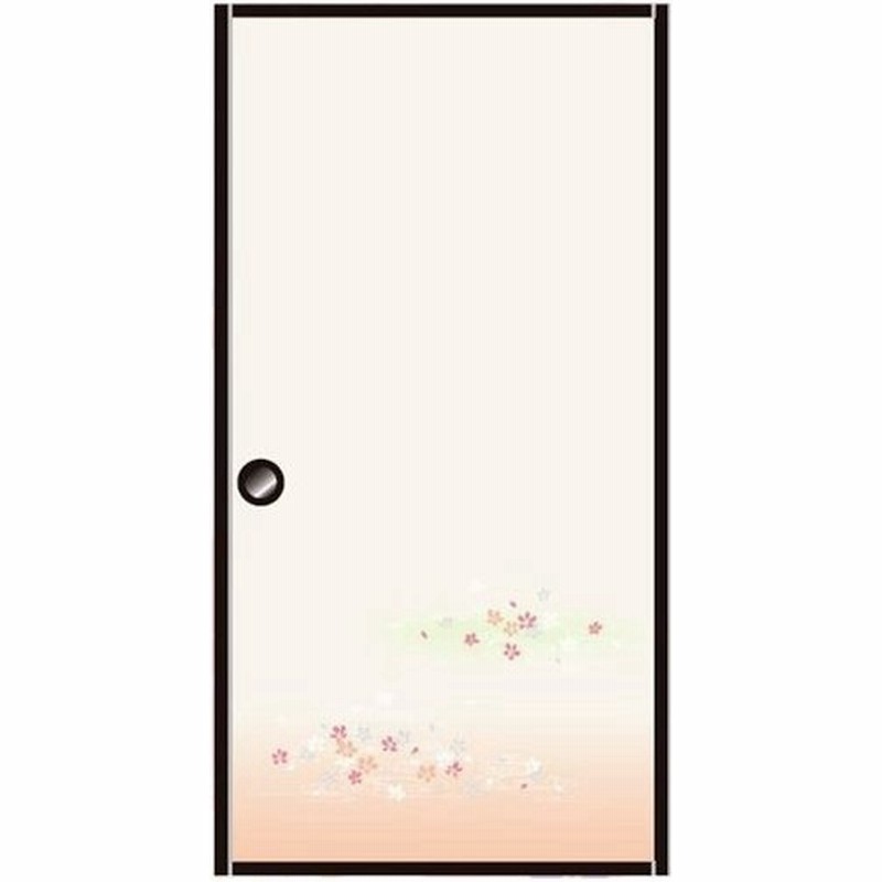 粘着 襖紙 欄漫 約９５ｃｍ １８５ｃｍ １枚入 ｋｎ ２３２ ふすまリフォームドア リフォーム ふすまリメイク 襖おしゃれ 襖リメイク 引手 通販 Lineポイント最大0 5 Get Lineショッピング