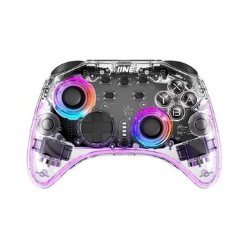 NS2｜NS 周邊 良值 SWITCH NS NS2 PC 墨攻 透明 無線遊戲手把 控制器 兼容IOS/安卓 背鍵 RGB燈光 L1260
