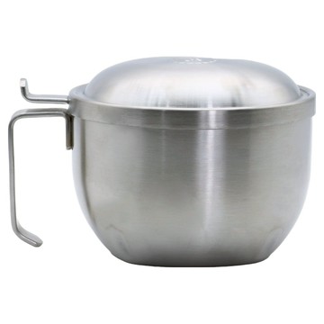 LInox 廚之坊 天堂鳥 泡麵碗  1個  銀色