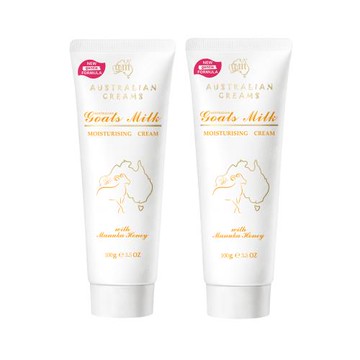 澳洲G&M山羊奶潤膚護手霜含曼努考蜂蜜(100g/支 2入組) 即期品-2026年2月到期