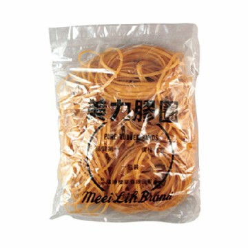 美力牌 橡皮圈 30號 81mm 橡皮筋 黃色 8兩 /包【APP滿額下單10%點數(單一帳號最高5000點)】1/31止