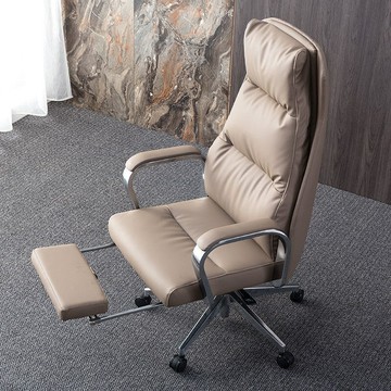 真皮老闆椅 椅子真皮老闆椅辦公椅可躺電腦椅子家用高檔大班椅