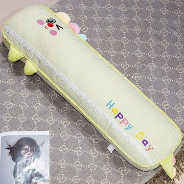 灣灣精選😊大象長條長方形抱枕女生睡覺專用牀上側睡夾腿神器大靠枕靠墊學生