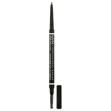 NYX Professional Makeup, 小型眉筆，01 灰褐色，0.003 盎司（0.09 克）