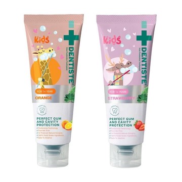 DENTISTEʼ牙醫選後生元兒童牙膏/1~5歲60g(不含氟)(柑橘口味/草莓口味)★衛立兒生活館★