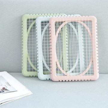 坐墊透氣散熱椅子塑料坐墊 網狀透氣網格坐墊夏季服裝防暑散熱墊
