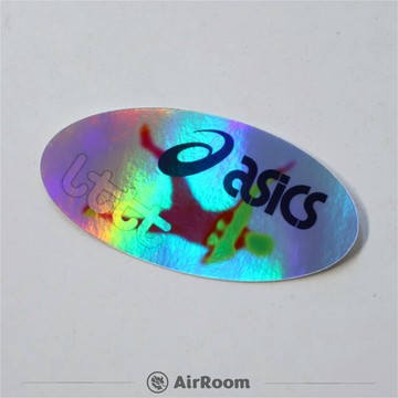 AirRoom 正品現貨 2026SS Lttt X ASICS 聯名 小東京桌球 反光 雷射 橢圓 貼紙 現貨