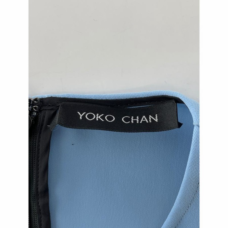 YOKO CHAN ヨーコチャン YCB-120-160 ブルー バックギャザー