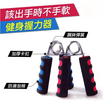 【台灣出貨+全店免運】握力器 手腕訓練 Ａ型握力器 泡棉握力器 握力 復健 專業重訓握力訓練