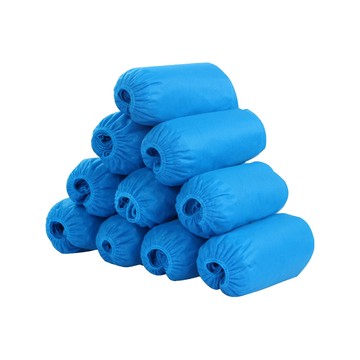 雨鞋套 一次性鞋套【50雙(100入) 無紡布】隔離防護 拋棄式 不織布 適用 防疫 無塵室 實驗室 機房 醫院 診所