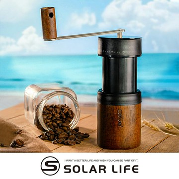 Driver 雙軸承手搖伸縮磨豆機(附硬殼收袋盒).手搖磨豆機 咖啡磨豆機 手動咖啡研磨機 露營咖啡磨粉器 不鏽鋼刀盤