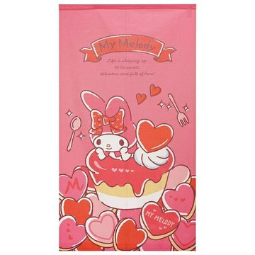 【震撼精品百貨】My Melody 美樂蒂 Sanrio 三麗鷗 MY MELODY 門簾 愛心蛋糕(85X150CM)*92194 震撼日式精品百貨