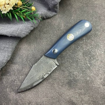 【原野】尾貨全新67層大馬士革夾鋼家用廚房小巧鋒利刀具水果刀多用刀