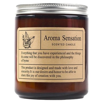 Mass 生活好物 舒緩放鬆 天然大豆 藍風鈴 200ml 浪漫香薰精油蠟燭  210g  1罐