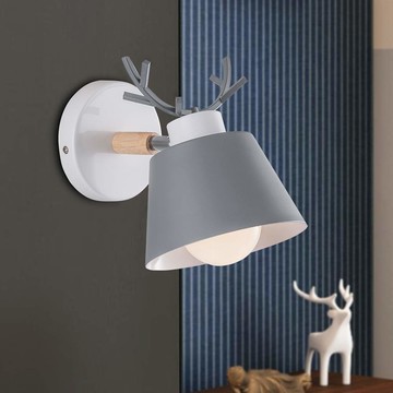 北歐風複刻版原木麋鹿壁燈 YP80-880-B1