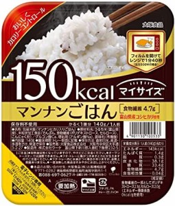 大塚食品 マイサイズ マンナンごはん 140g×6個