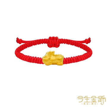 今生金飾 豐財Q貔貅 黃金串珠