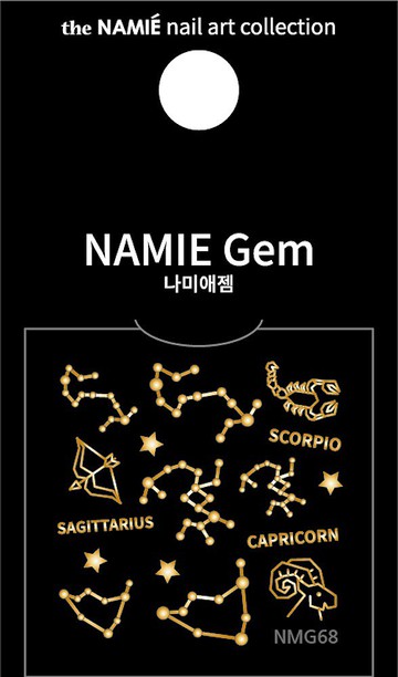 【專業用】NAMIE Gem 美甲裝飾藝術貼紙 Normal Metallic 68