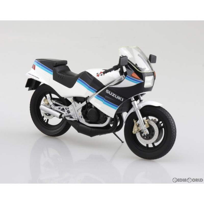 新品即納』{FIG}1/12 完成品バイク SUZUKI(スズキ) RG250Γ(ガンマ) ブルー×ホワイト ミニカー スカイネット(アオシマ)(20191127)  LINEショッピング