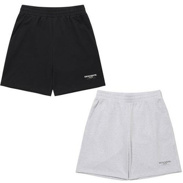 Descente 迪桑特 短褲 男裝 女裝 速乾 黑/白灰 SR323UKH75-BLK0/SR323UKH75-LGRY