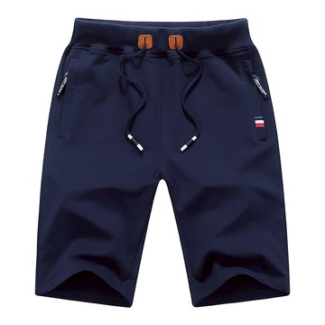 口袋拉鍊！不挑身形精品設計休閒棉短褲 / 萊卡彈力 / 六色 / M到5XL【QTJK721】