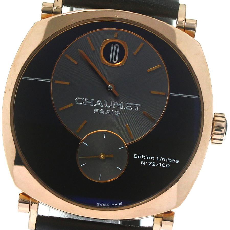CHAUMET ダンディー、スモセコ、自動巻き、稼働品 CHAUMET ショーメ ダンディ 中古 メンズ 腕時計 自動巻き