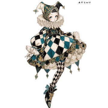 【6 月新品】07-133-0243 人物貼紙 馬戲團風格