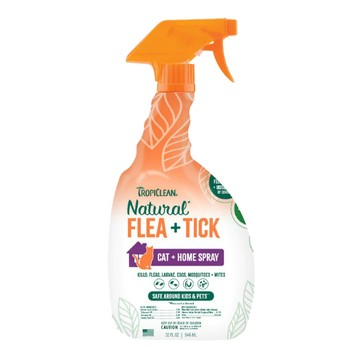 TropiClean 蚤蜱逃-貓用驅蟲噴劑 32FL OZ｜946ML
