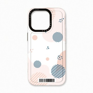 iPhone 16 Pro 殼 TRON IPhone 16 Pro 和風圓點棉球系列  載具 太空殼 透黑款 手機殼