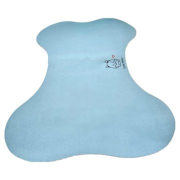 硅藻泥地墊 Set 2片 藍色骨頭墊 貓咪/狗狗/人適用  1組