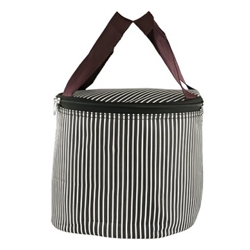 Little Pink Rabbit 粉彩小兔 111提鍋保溫袋 條紋  大  顏色隨機  1個