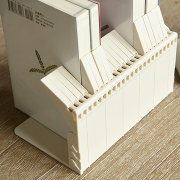 LiFArt 日系桌上型活動書架 書籍CD DVD遊戲軟體整理  20.3 x 12 x 12.2cm  奶茶色