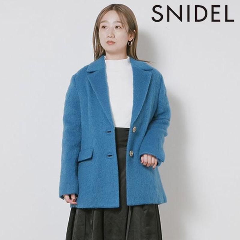 SALE60%OFF】 【即納】 スナイデル SNIDEL シャギーオーバージャケット アウター ジャケット テーラード swfj224227 |  LINEブランドカタログ