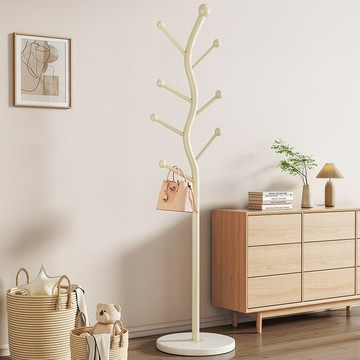 ??快速出貨?? 公司貨 落地衣帽架臥室內立式掛衣架家用房間簡易掛包架子樹杈衣帽架