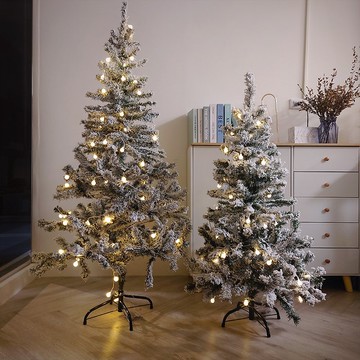 地上型聖誕樹-落雪款/高120、150CM/需自行組裝/聖誕節/聖誕樹