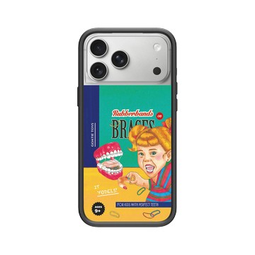 iPhone 17 Pro Max Mod NX -邊框背蓋組合 (相機按鈕) 黑 - 山羊先生 - 牙套妹妹