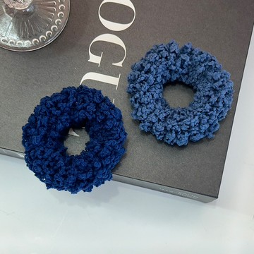 Bijoux C.米粉圈藍色系2入