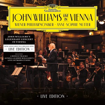 JOHN WILLIAMS 約翰.威廉姆斯在維也納 電影配樂2CD 穆特 4839887