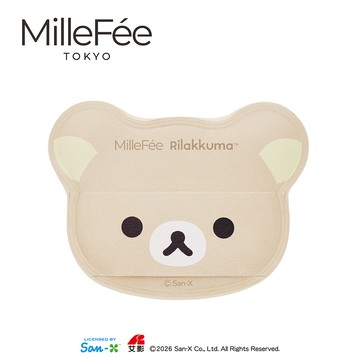 [千康嚴選]MilleFée 棉花糖服貼氣墊粉撲1入-拉拉熊