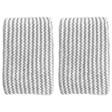 PATTO RABBIT 百特兔 親水柔膚條紋浴裙 130 x 70cm  條紋 白色 + 黑色  2包