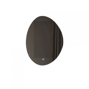 智能鏡LED浴室鏡不規則異形鏡子衛生間橢圓鏡子壁掛式洗手臺鏡子[DD150110]