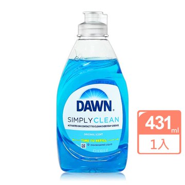 DAWN洗碗精(原味)14.6oz/431ml x1瓶