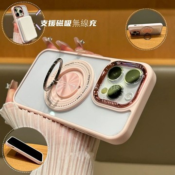 磁吸無線充 360°旋轉 防摔殼 適用於 iphone 17 16 15 14 13 12 11 Pro max 手機殼