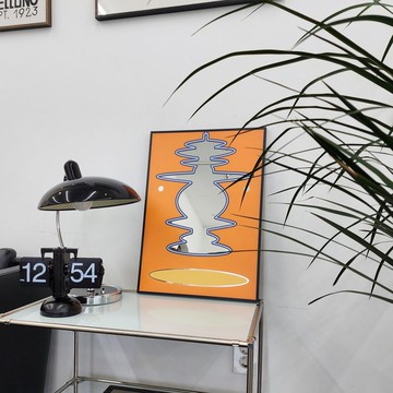 鏡子 - 橙色臉/ B3 (37cm x 52cm)