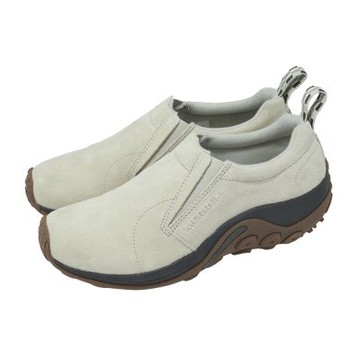 Merrell 休閒鞋 Jungle Moc 男鞋 米 棕 麂皮 緩衝 鬆緊帶 易穿脫 ML007379