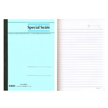 CHA SHIN 加新 80125060 25K藍色平裝固頁橫線筆記本/記事本 60張入 152x212mm