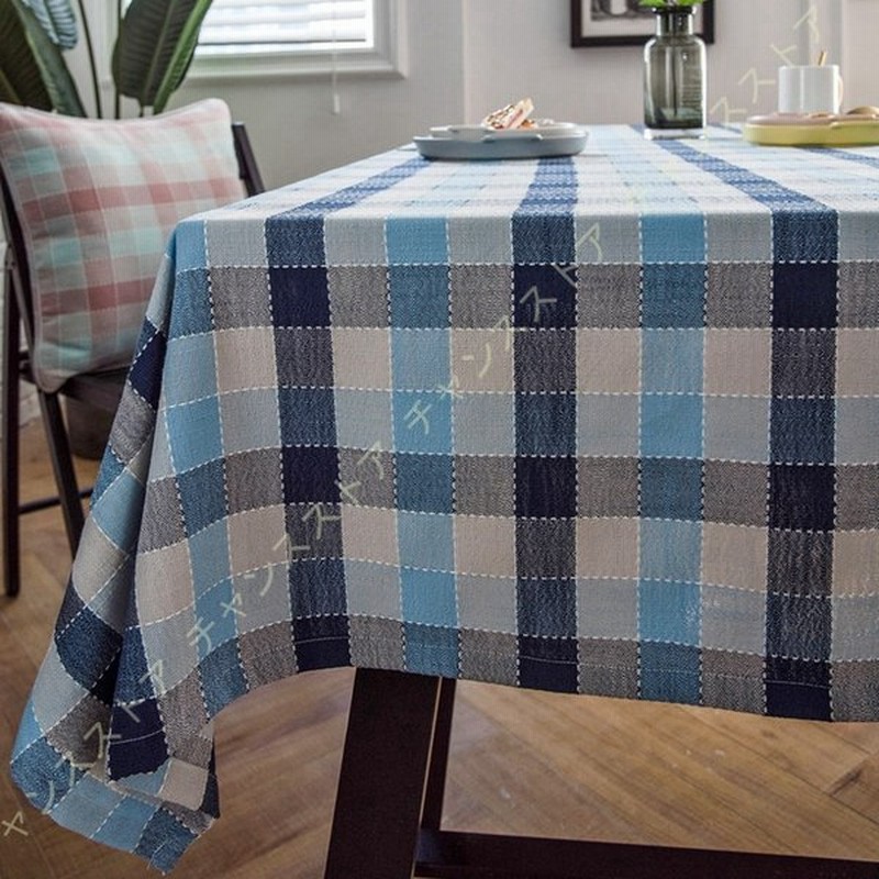 コットン リネン テーブルクロス 北欧 正方形 格子 おしゃれテーブルクロス 綿麻製 食卓カバー 断熱 防汚 洗える 食卓カバー 飾り インテリア 防塵 カバー 通販 Lineポイント最大0 5 Get Lineショッピング