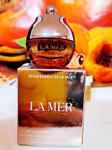 LA MER 海洋拉娜 創世紀原晶眼部精華霜 5ml 百貨公司專櫃貨盒裝 （旅行用）