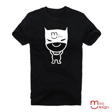 Minidesign-BATMAN公仔潮流設計短T 五色